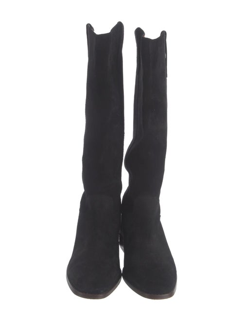 Sézane Suede Riding Boots