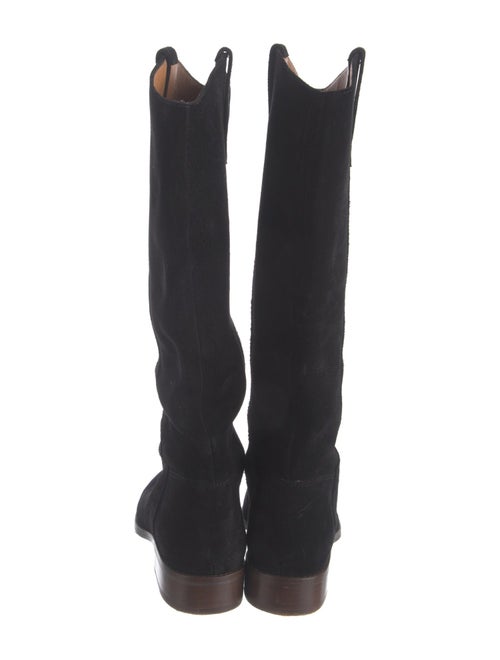 Sézane Suede Riding Boots