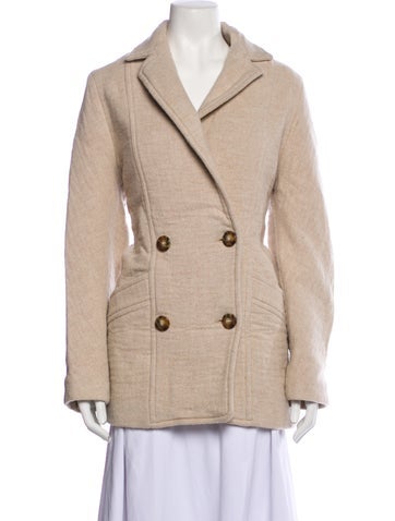 Sézane Coats Wool Peacoat Us2, Fr34 | XS