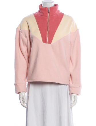 Sézane Colorblock Pattern Jacket