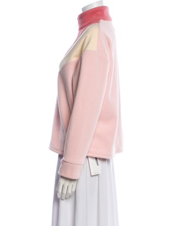 Sézane Colorblock Pattern Jacket