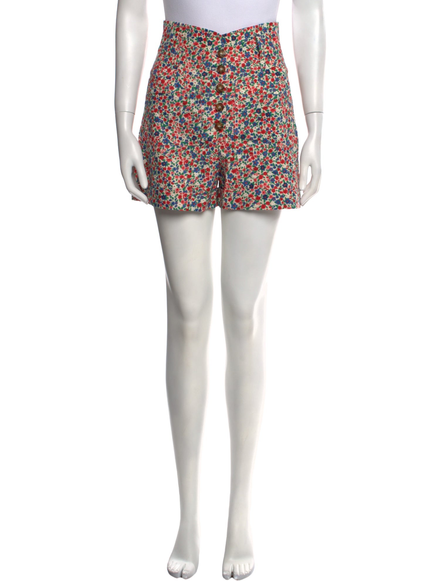 Sézane Linen Mini Shorts