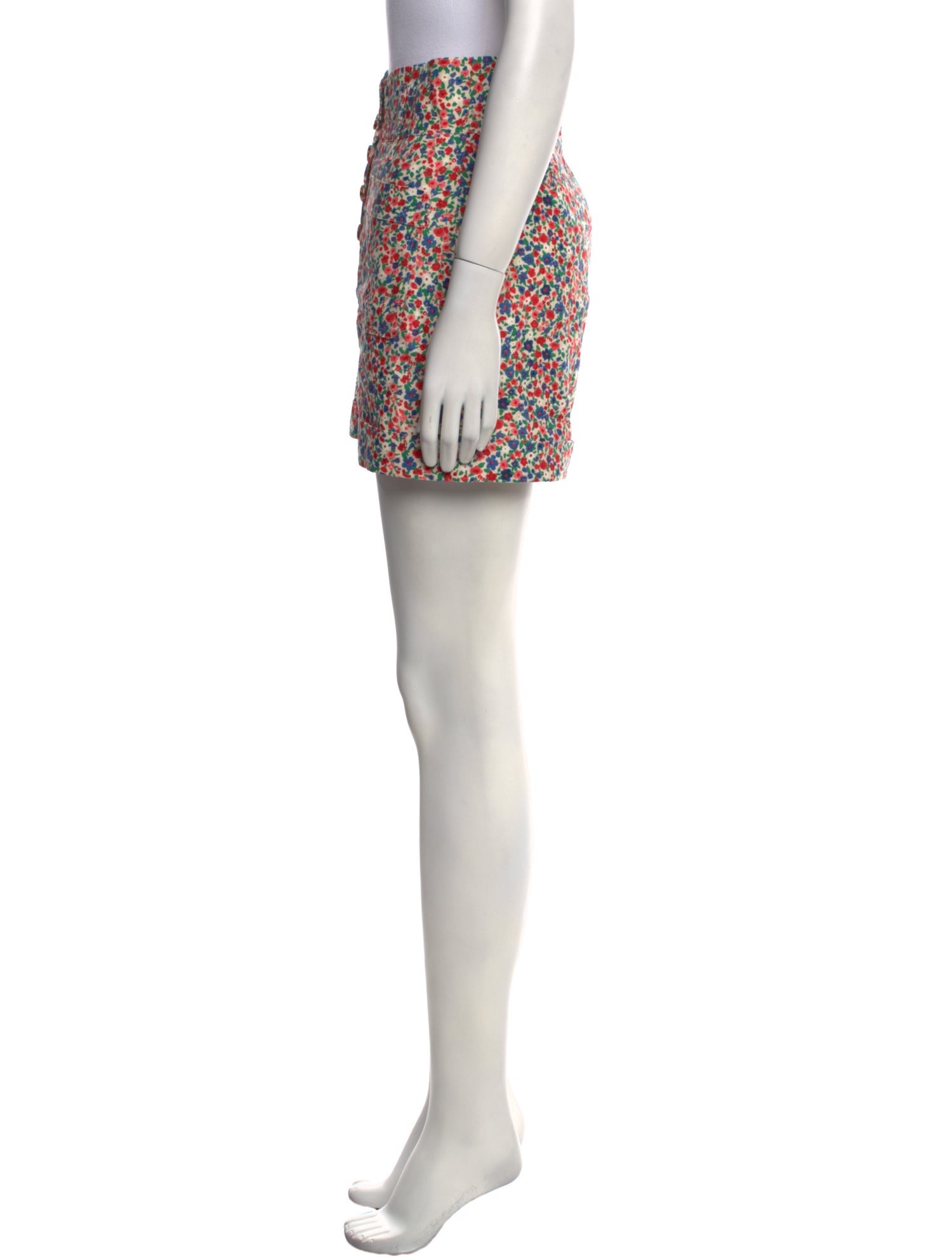 Sézane Linen Mini Shorts