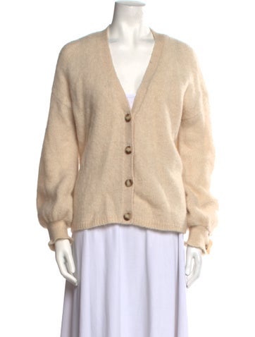 Sézane Knitwear Mohair V-Neck Sweater M