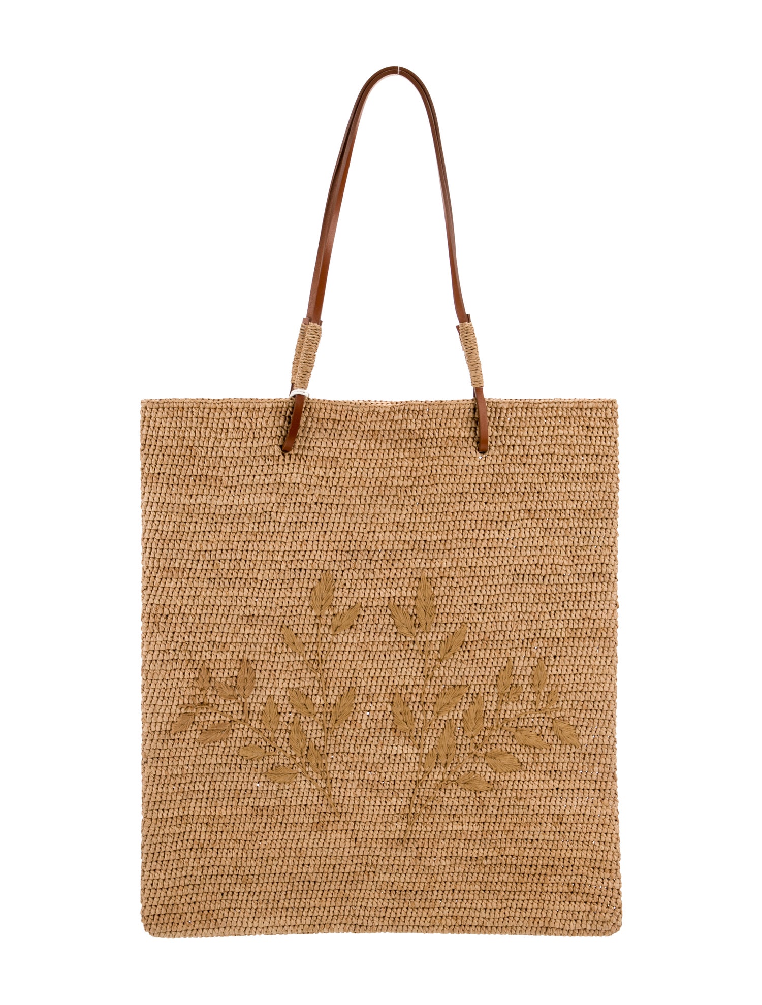 Sézane Raffia Tote