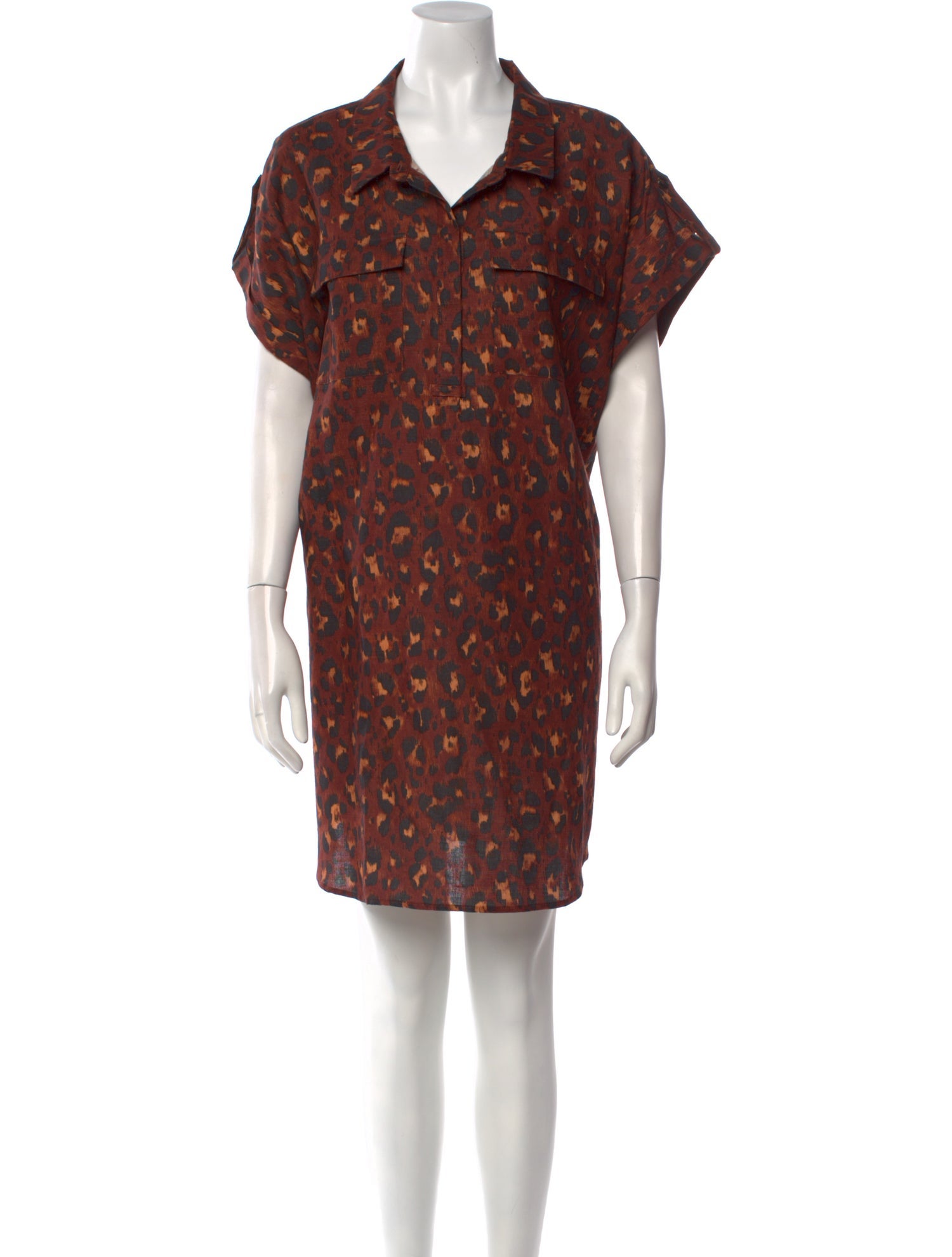 Sézane Printed Mini Dress w/ Tags