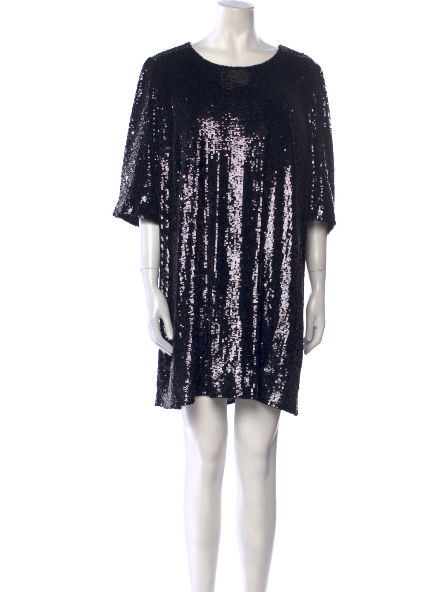 Sézane Scoop Neck Mini Dress