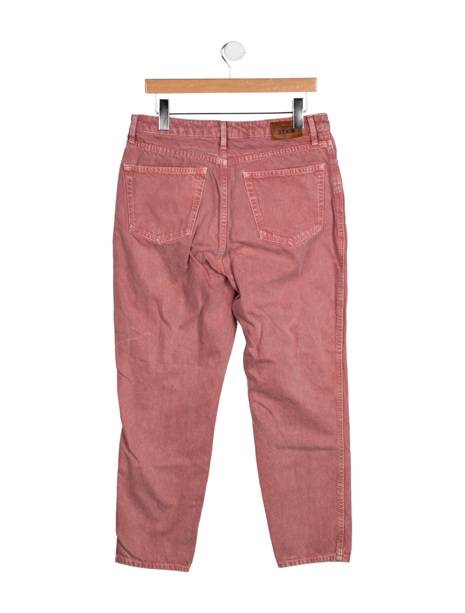 Sézane High-Rise Straight Leg Jeans