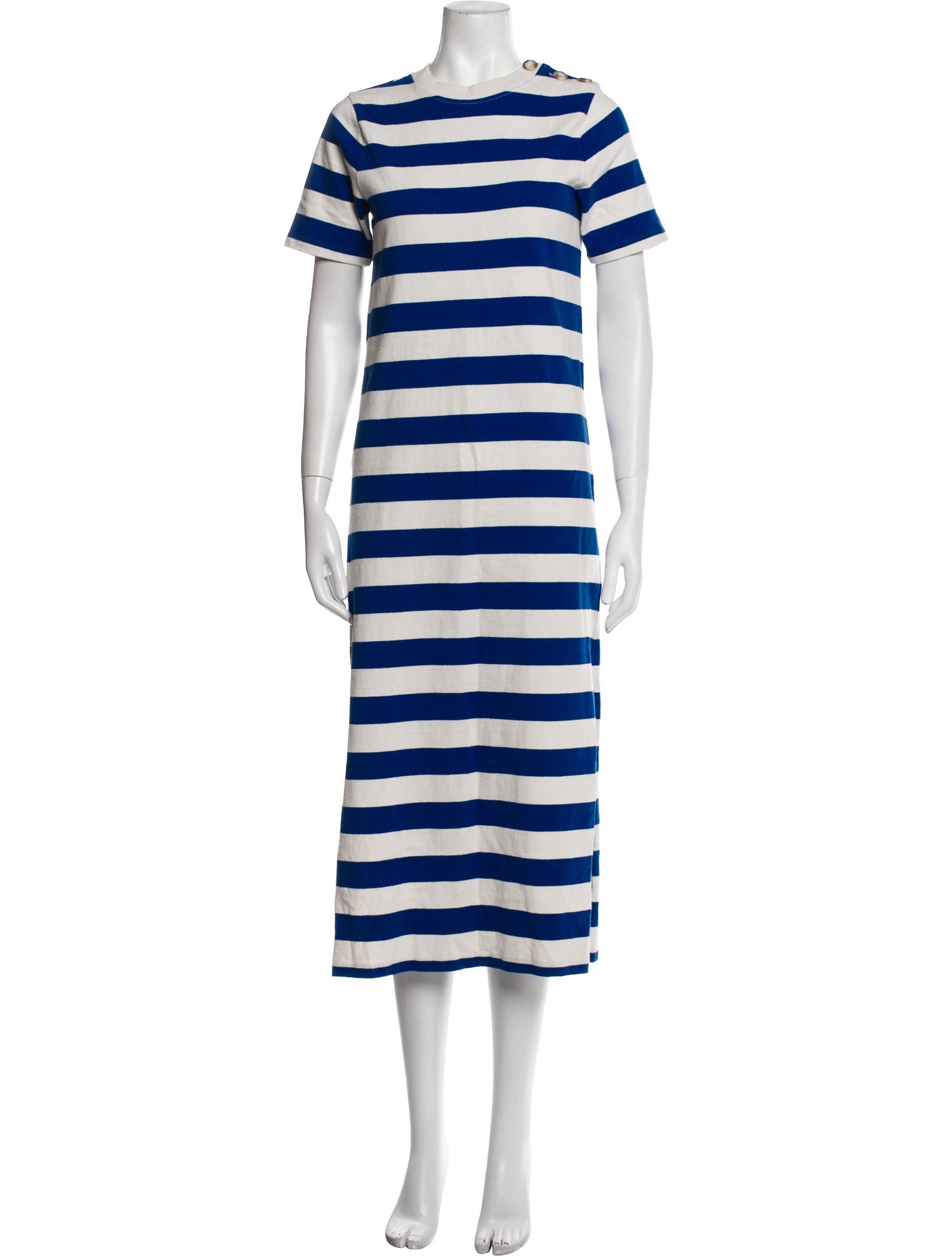 Sézane Striped Long Dress