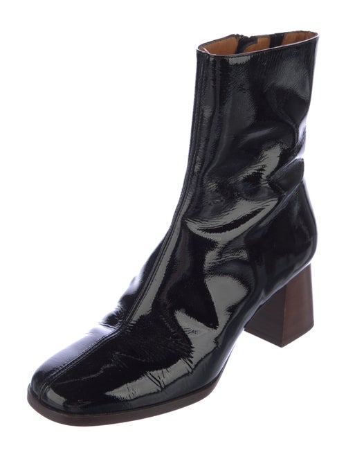 Sézane Patent Leather Boots