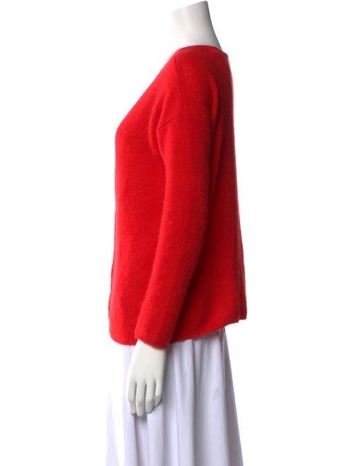 Sézane Mohair V-Neck Sweater