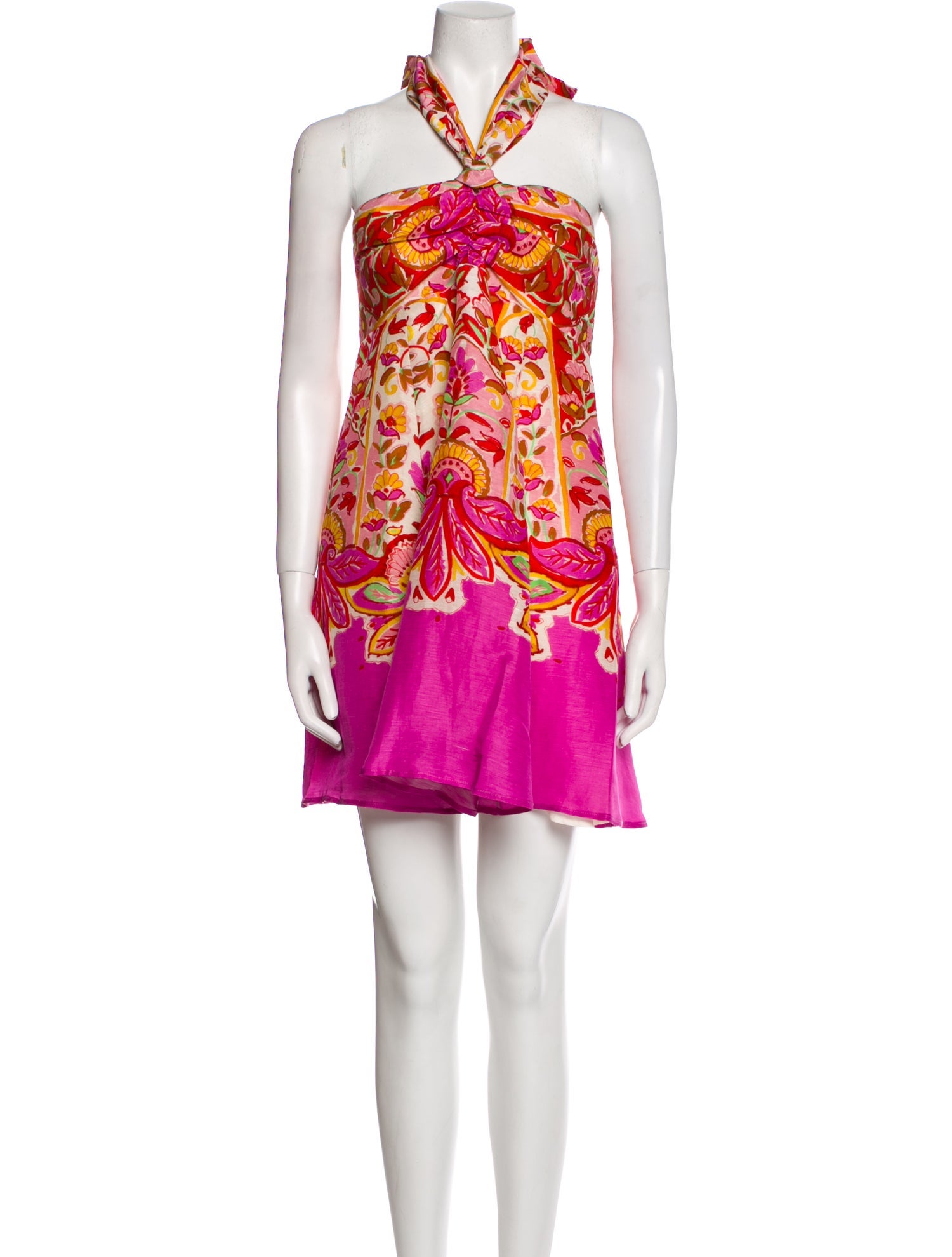 Sézane Printed Mini Dress