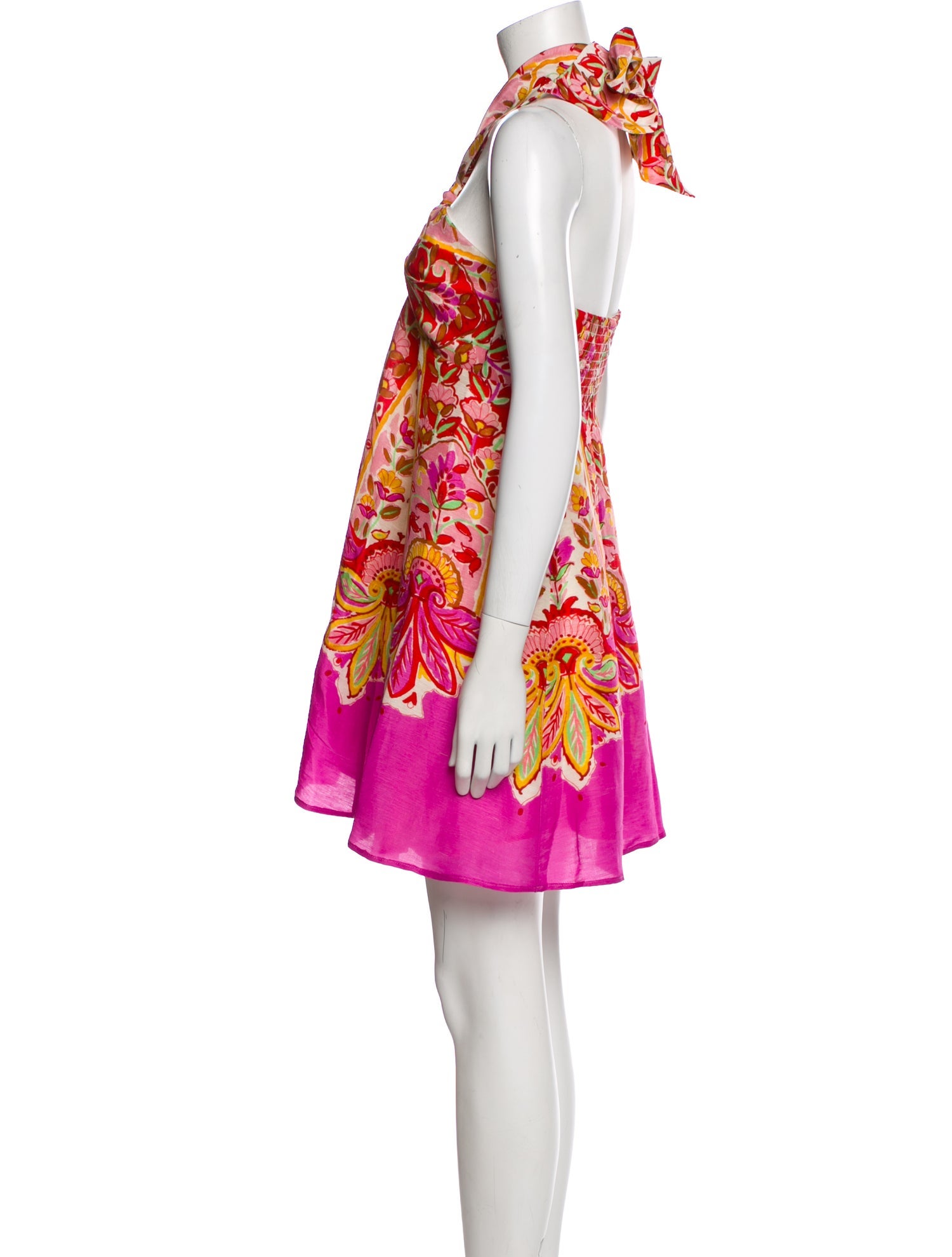 Sézane Printed Mini Dress