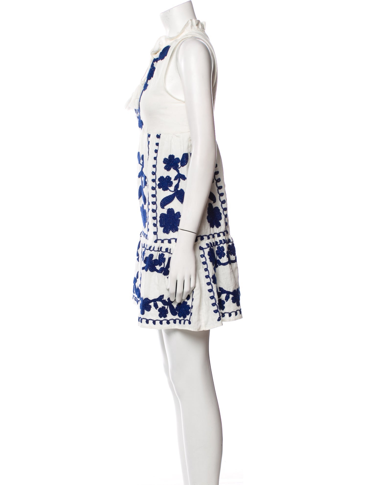 Sézane Printed Mini Dress