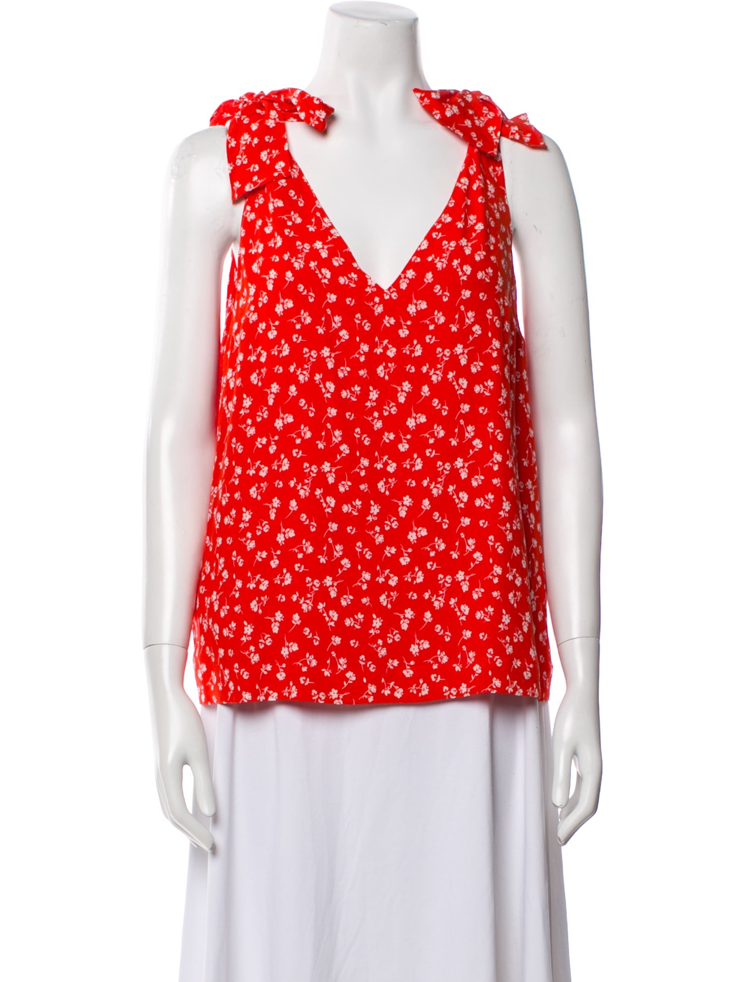 Sézane Silk Floral Print Blouse w/ Tags