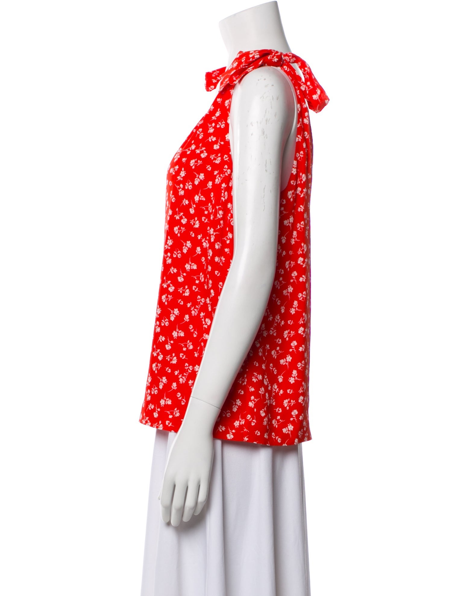 Sézane Silk Floral Print Blouse w/ Tags