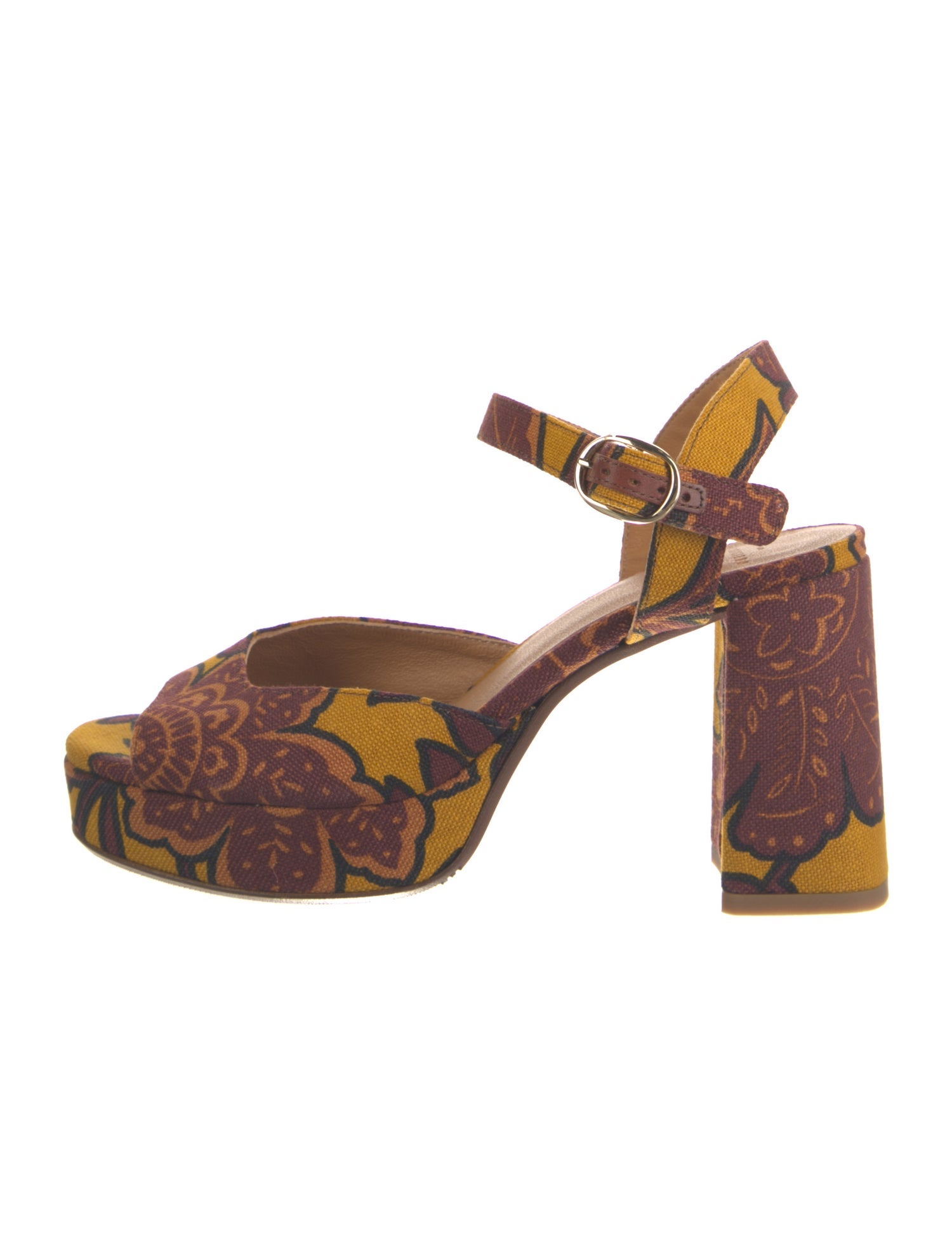 Sézane Printed Sandals