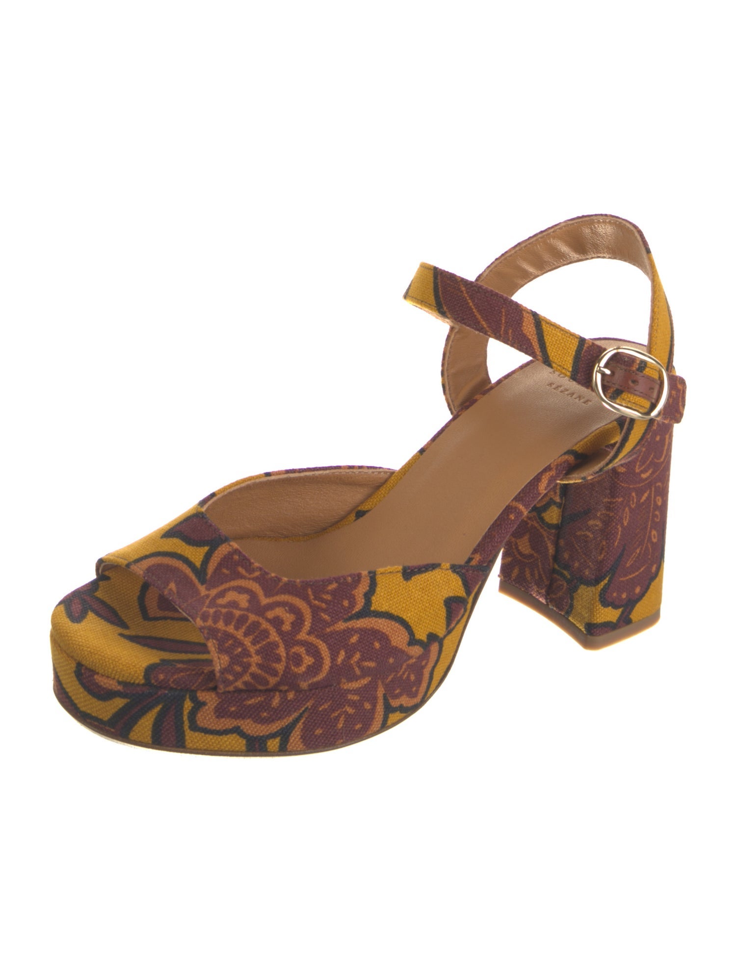 Sézane Printed Sandals