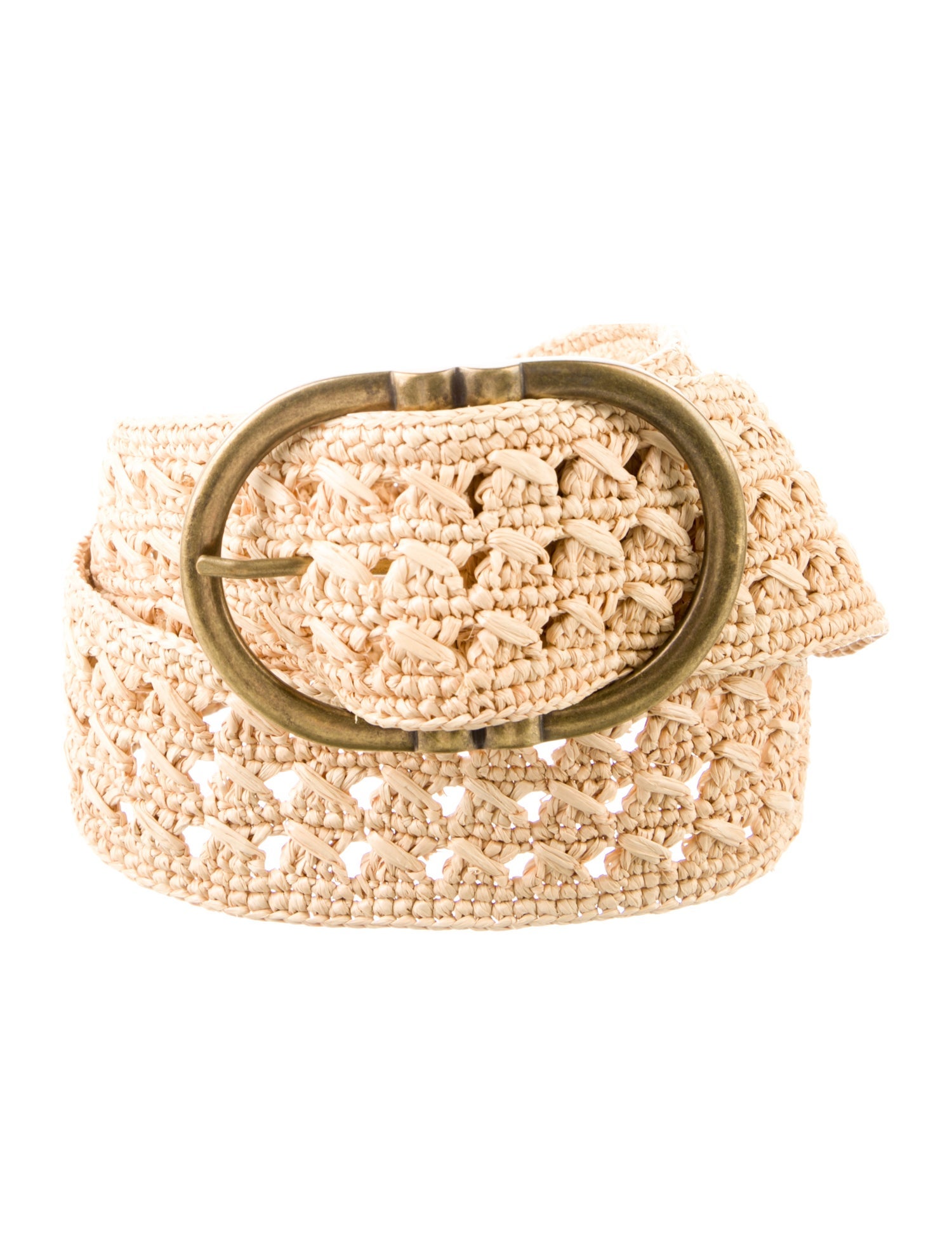 Sézane Wide Raffia Belt