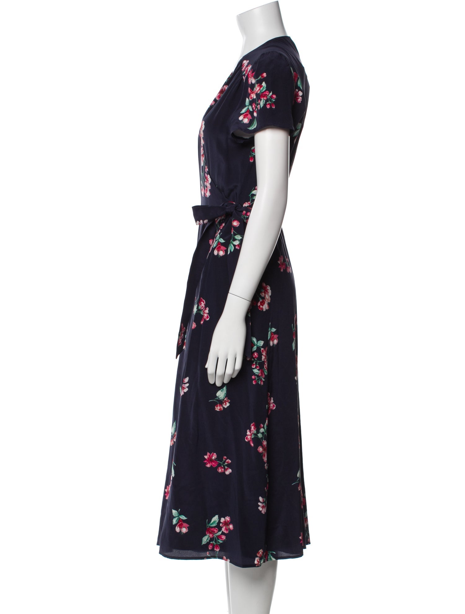 Sézane Silk Midi Length Dress w/ Tags