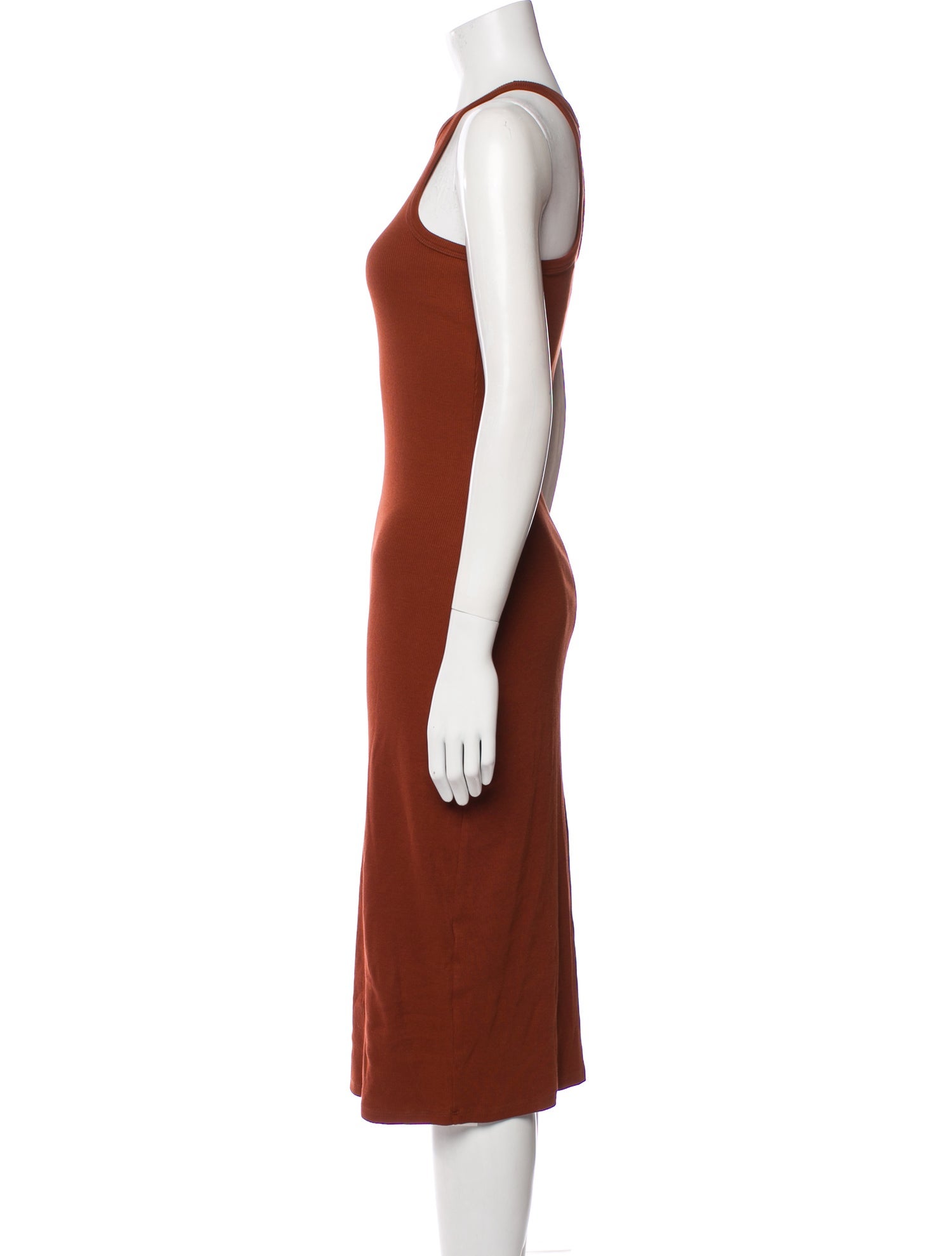 Sézane Crew Neck Midi Length Dress w/ Tags