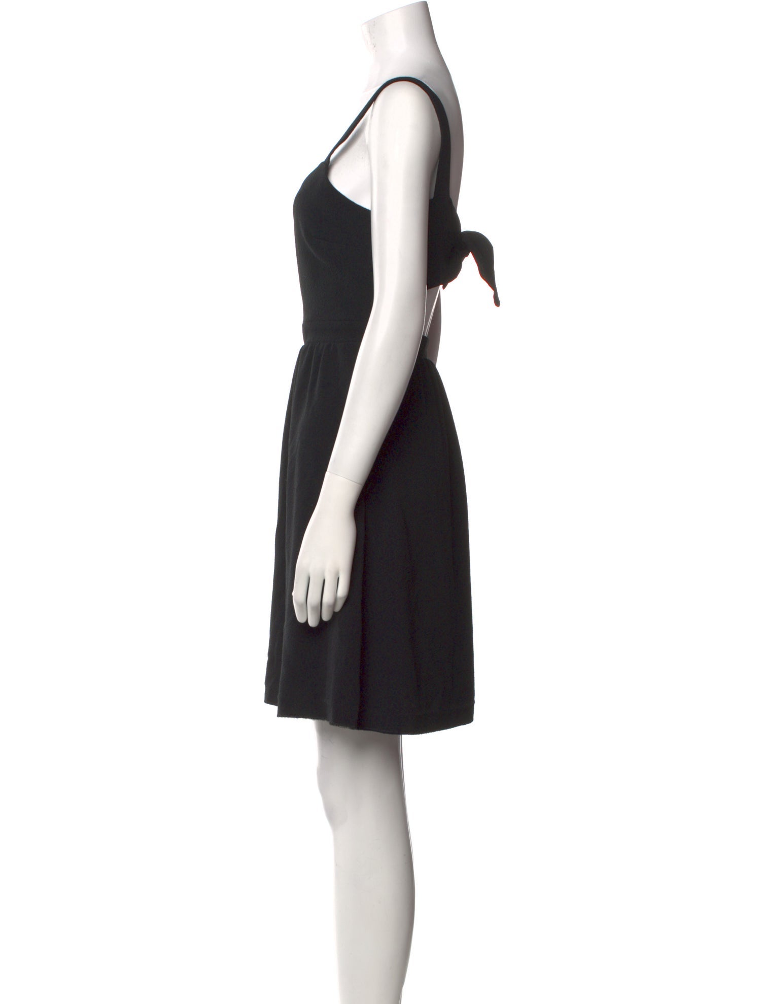 Sézane Square Neckline Knee-Length Dress