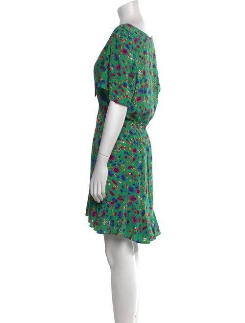 Sézane Floral Print Mini Dress