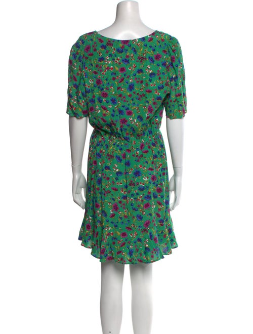 Sézane Floral Print Mini Dress