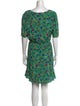 Sézane Floral Print Mini Dress