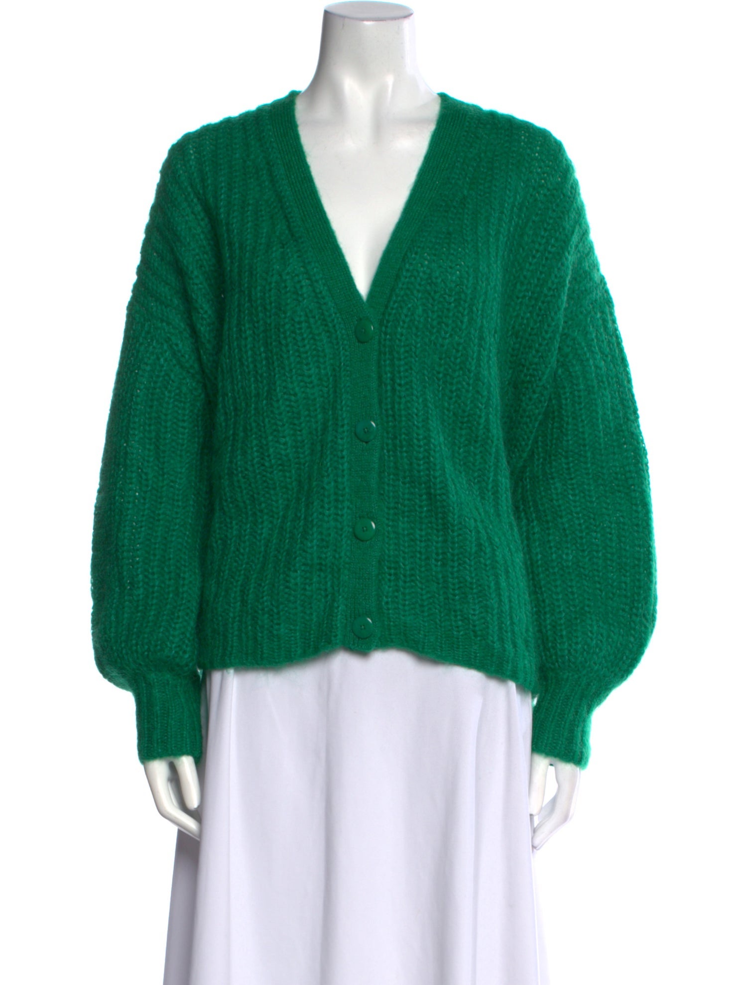 Sézane Nylon V-Neck Sweater