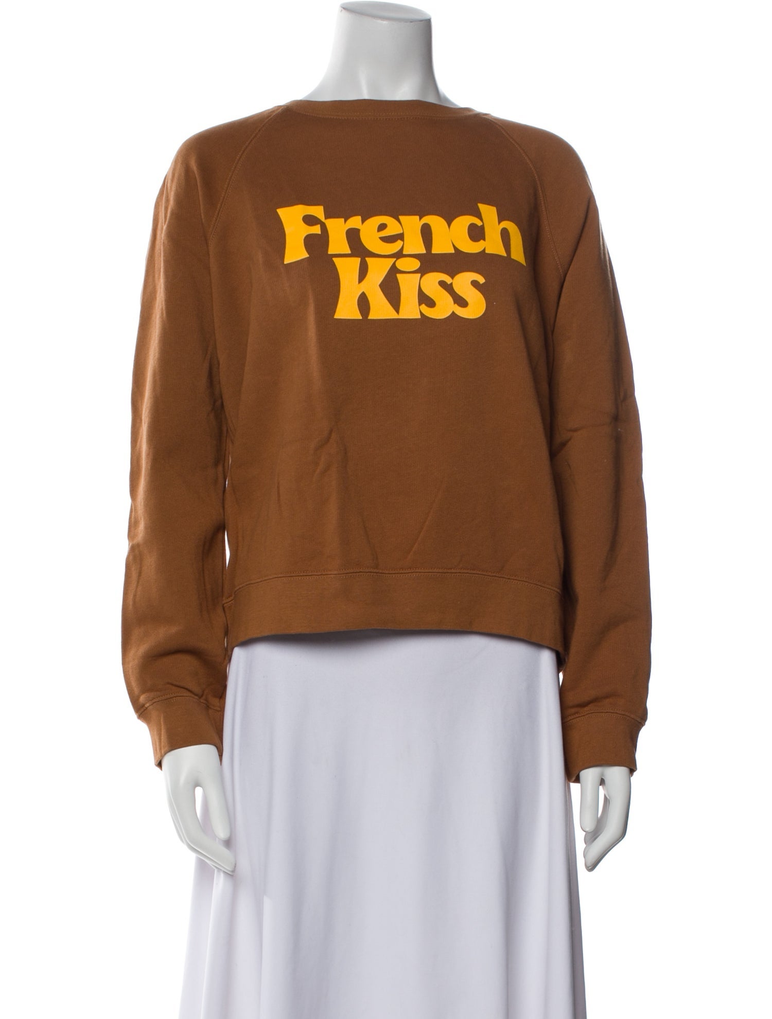 Sézane Graphic Print Crew Neck Sweatshirt