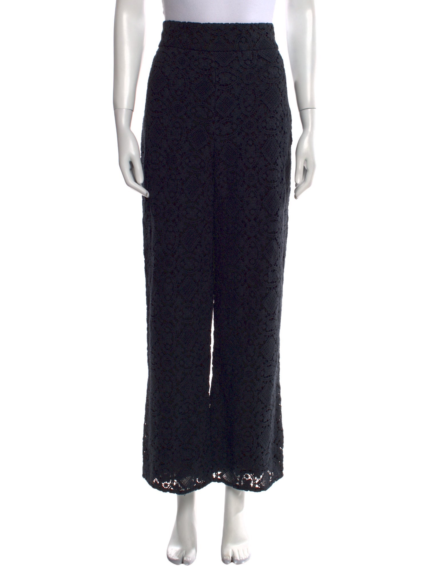 Sézane Lace Pattern Wide Leg Pants w/ Tags