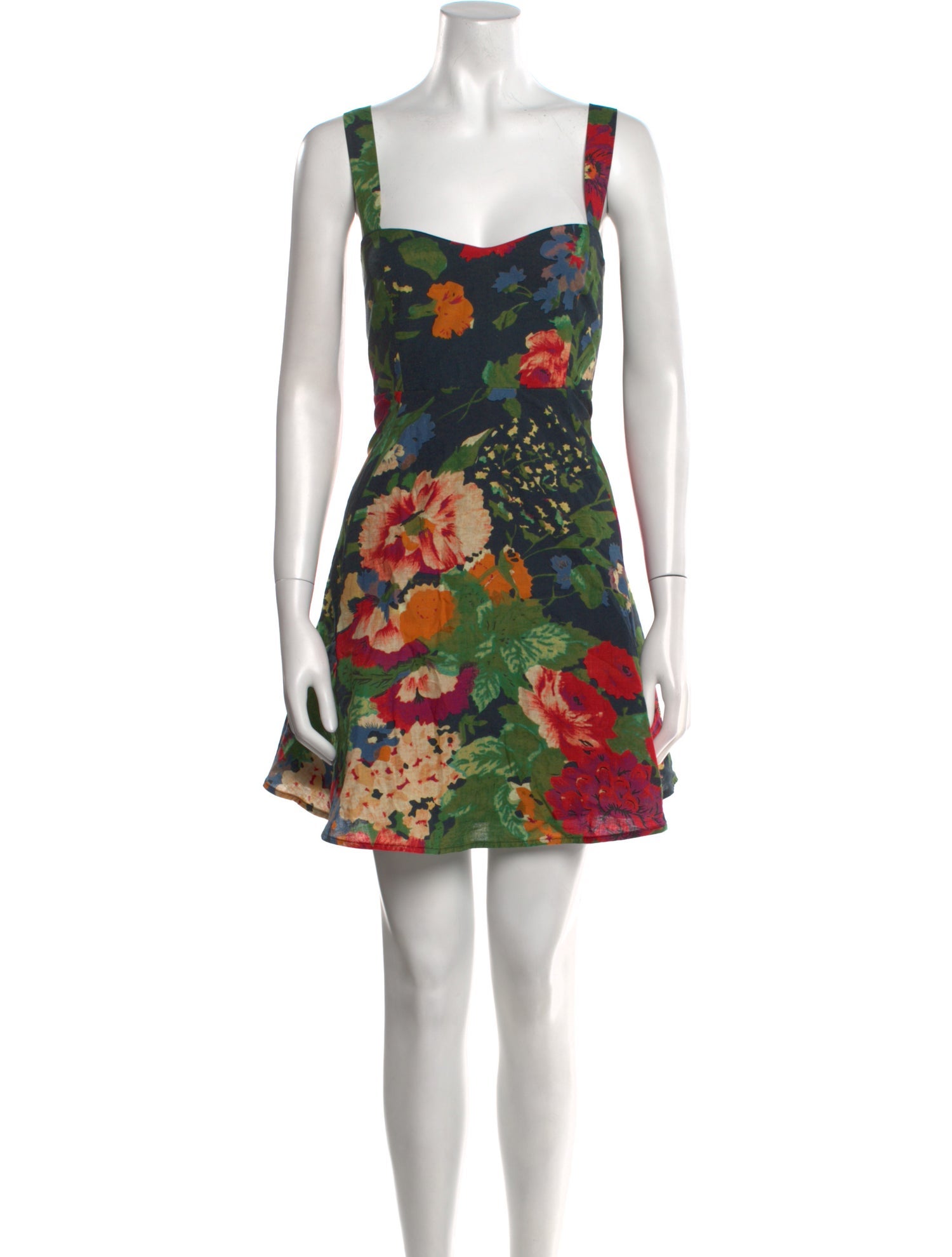 Sézane Floral Print Mini Dress w/ Tags