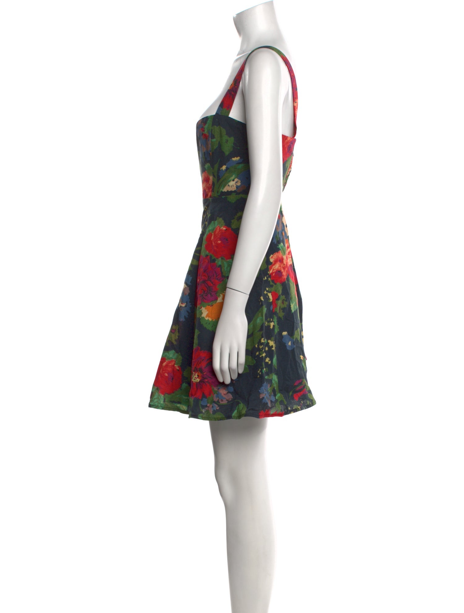 Sézane Floral Print Mini Dress w/ Tags