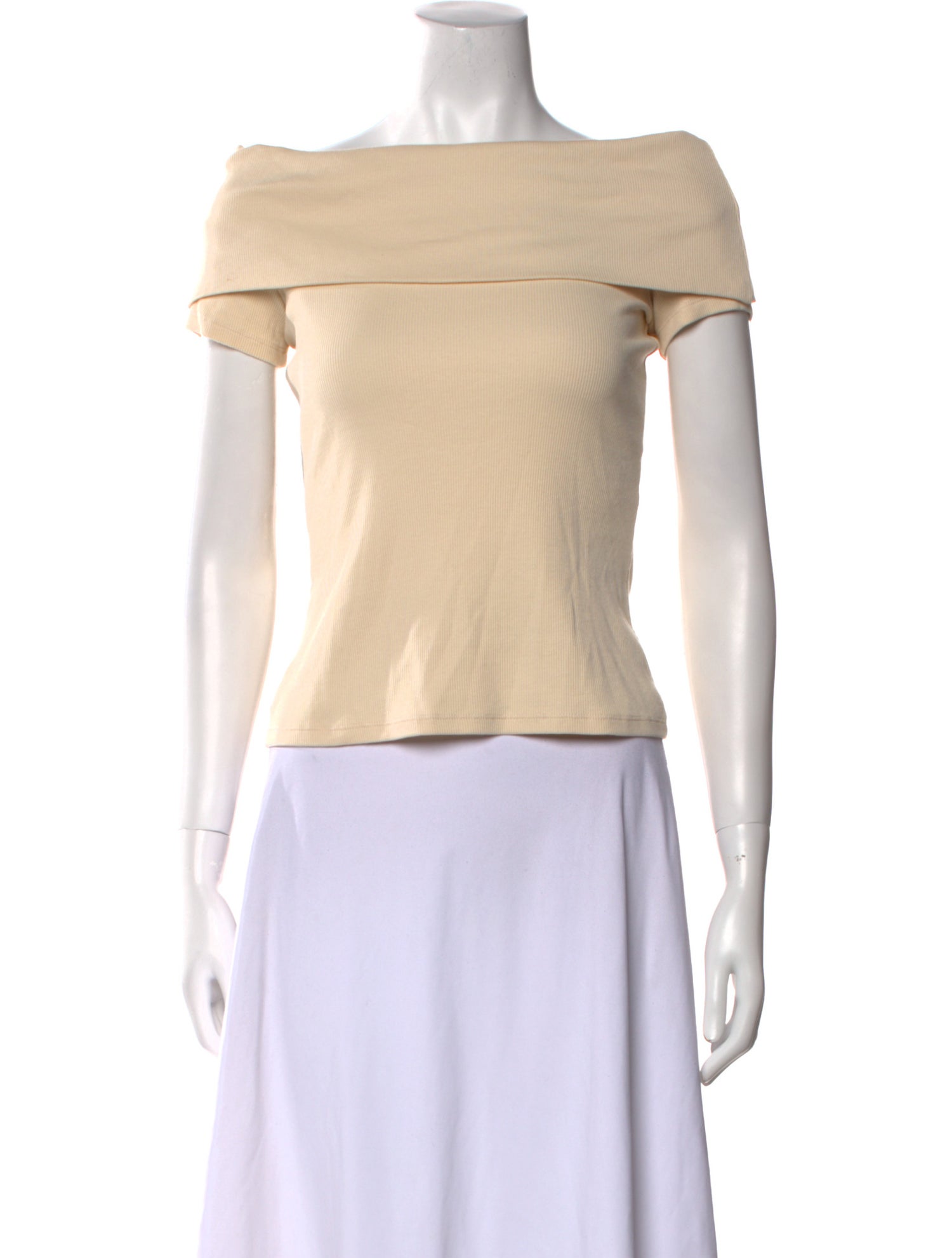 Sézane Off-The-Shoulder Short Sleeve Top w/ Tags