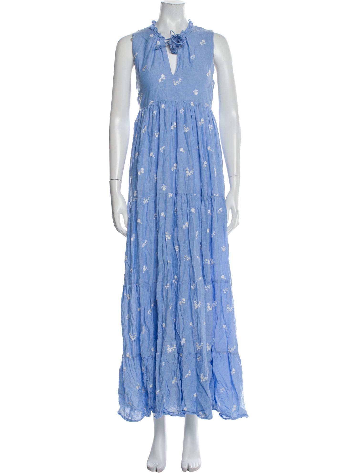 Sézane Striped Long Dress