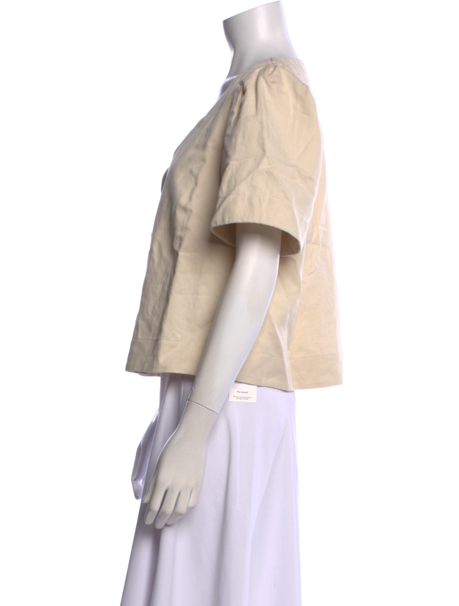 Sézane V-Neck Short Sleeve Blouse w/ Tags