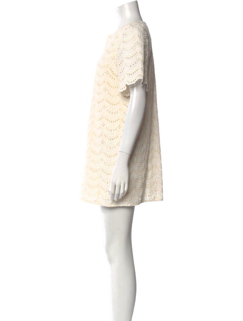 Sézane Crew Neck Mini Dress