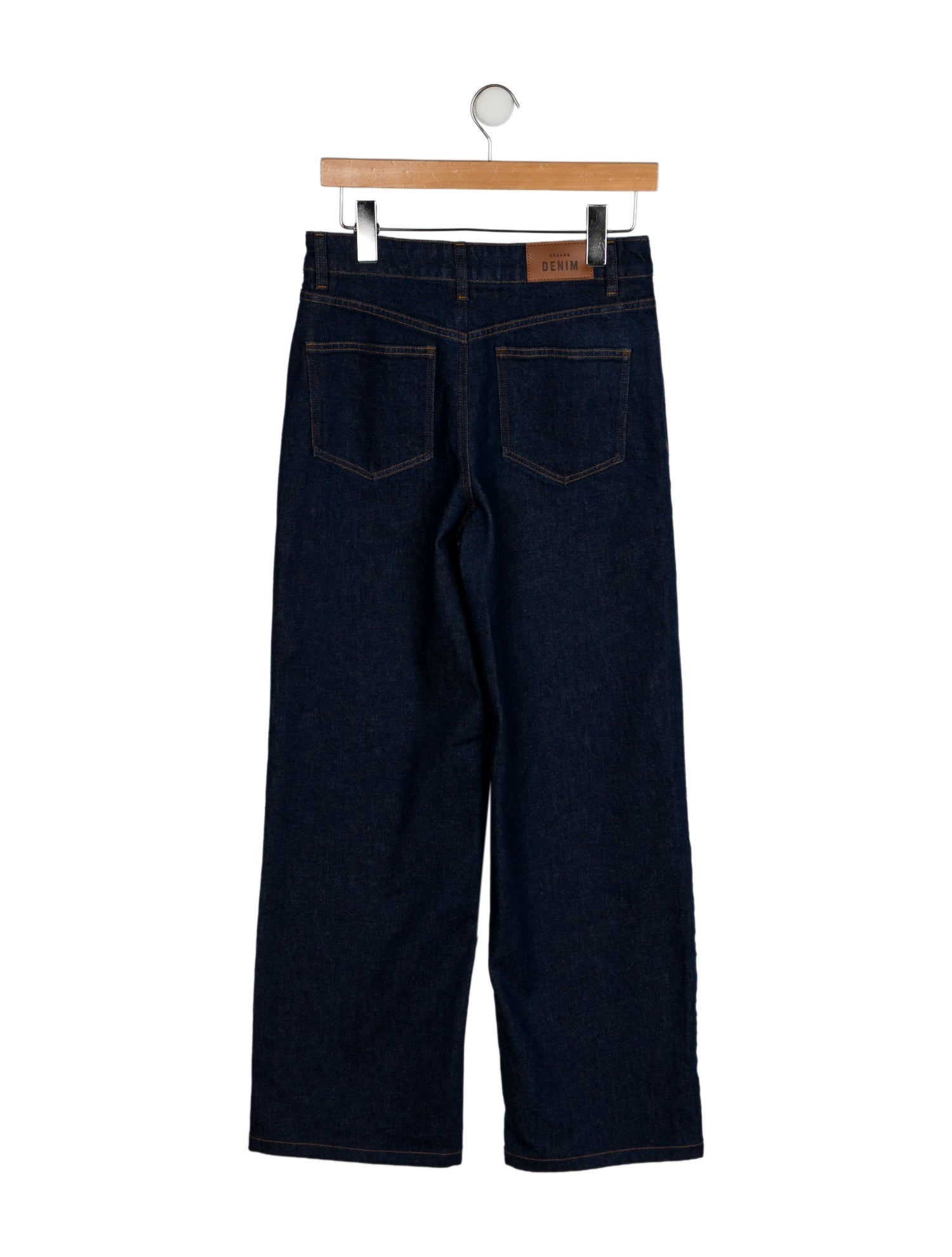 Sézane High-Rise Wide Leg Jeans