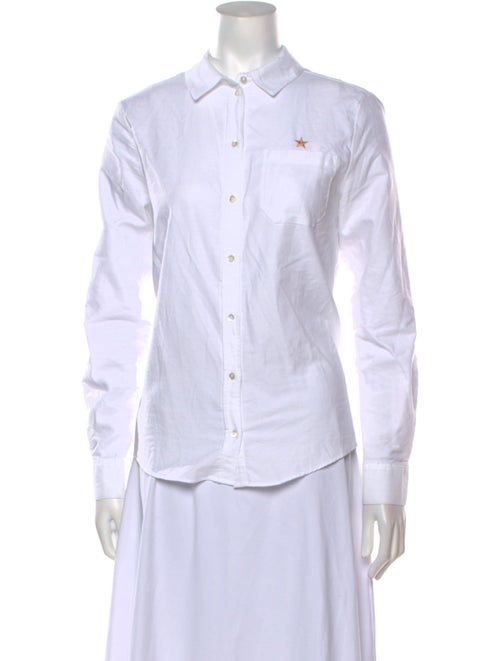 Sézane Long Sleeve Button-Up Top