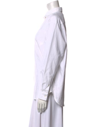 Sézane Long Sleeve Button-Up Top