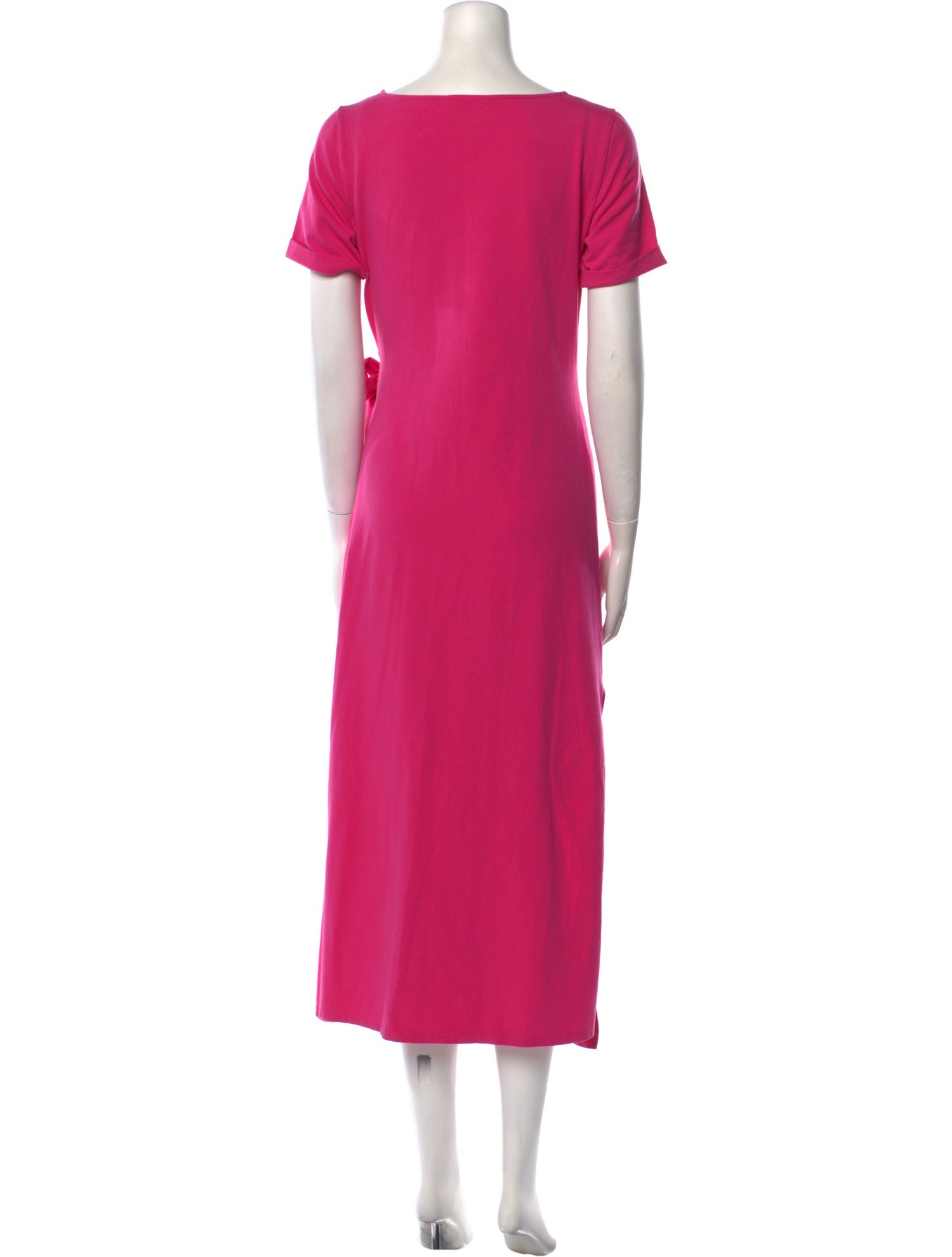 Sézane Bateau Neckline Midi Length Dress