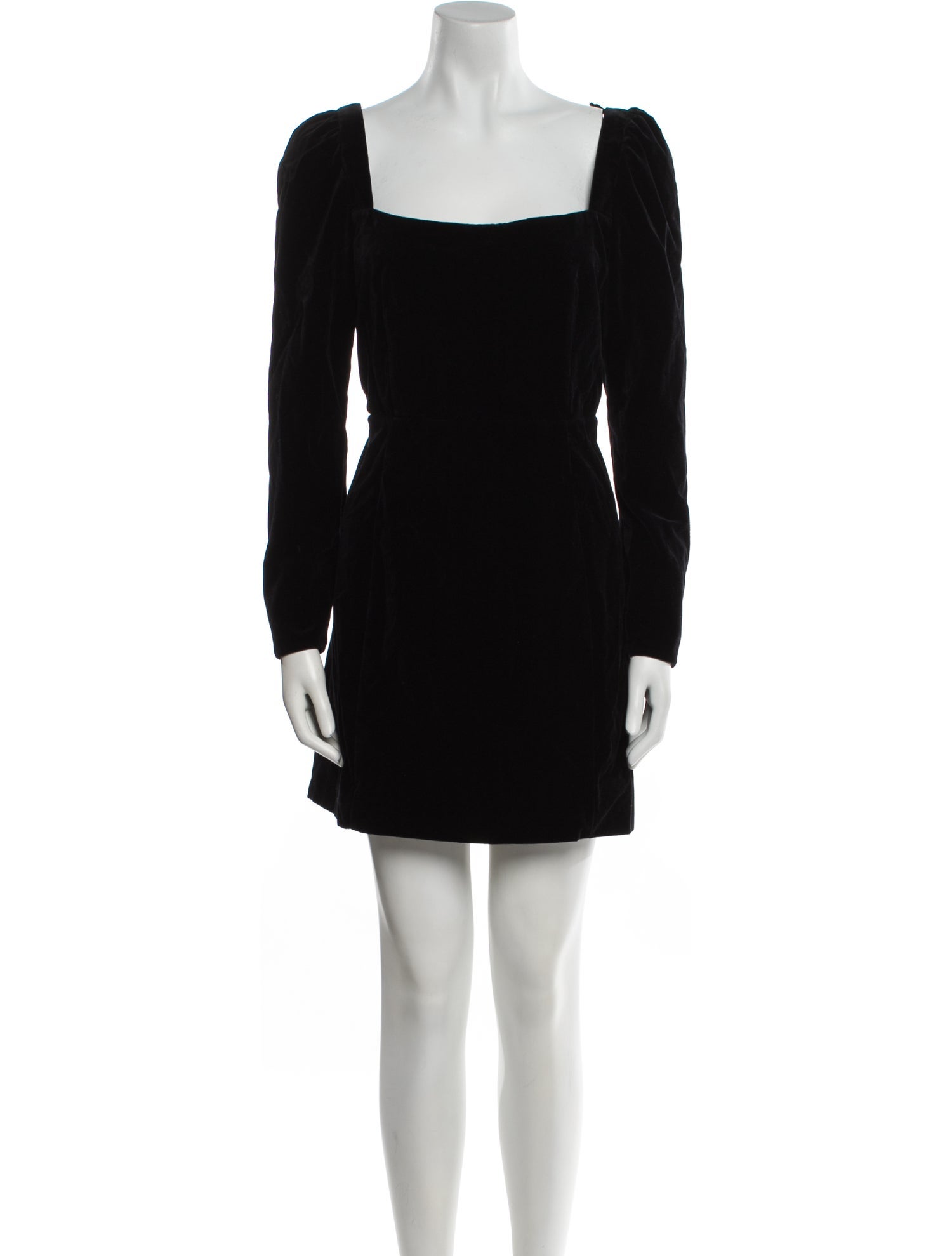 Sézane Square Neckline Mini Dress