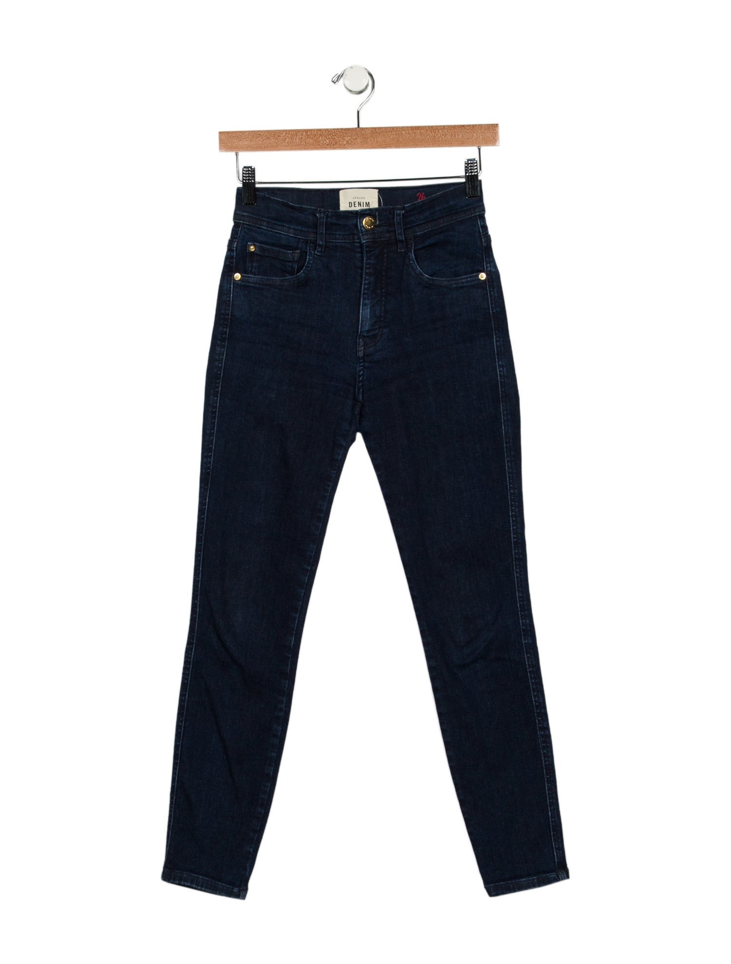 Sézane Mid-Rise Skinny Leg Jeans