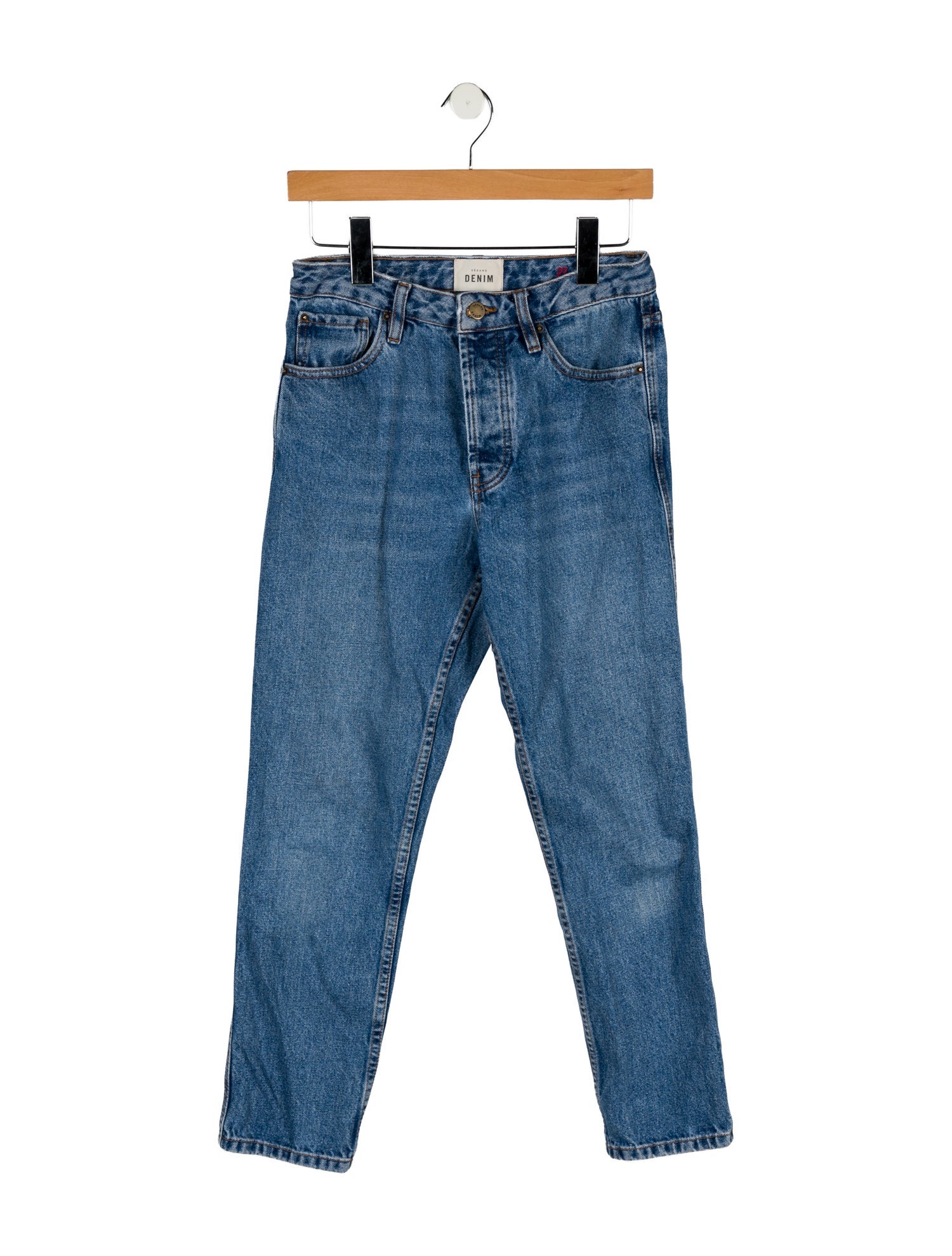 Sézane Mid-Rise Skinny Leg Jeans