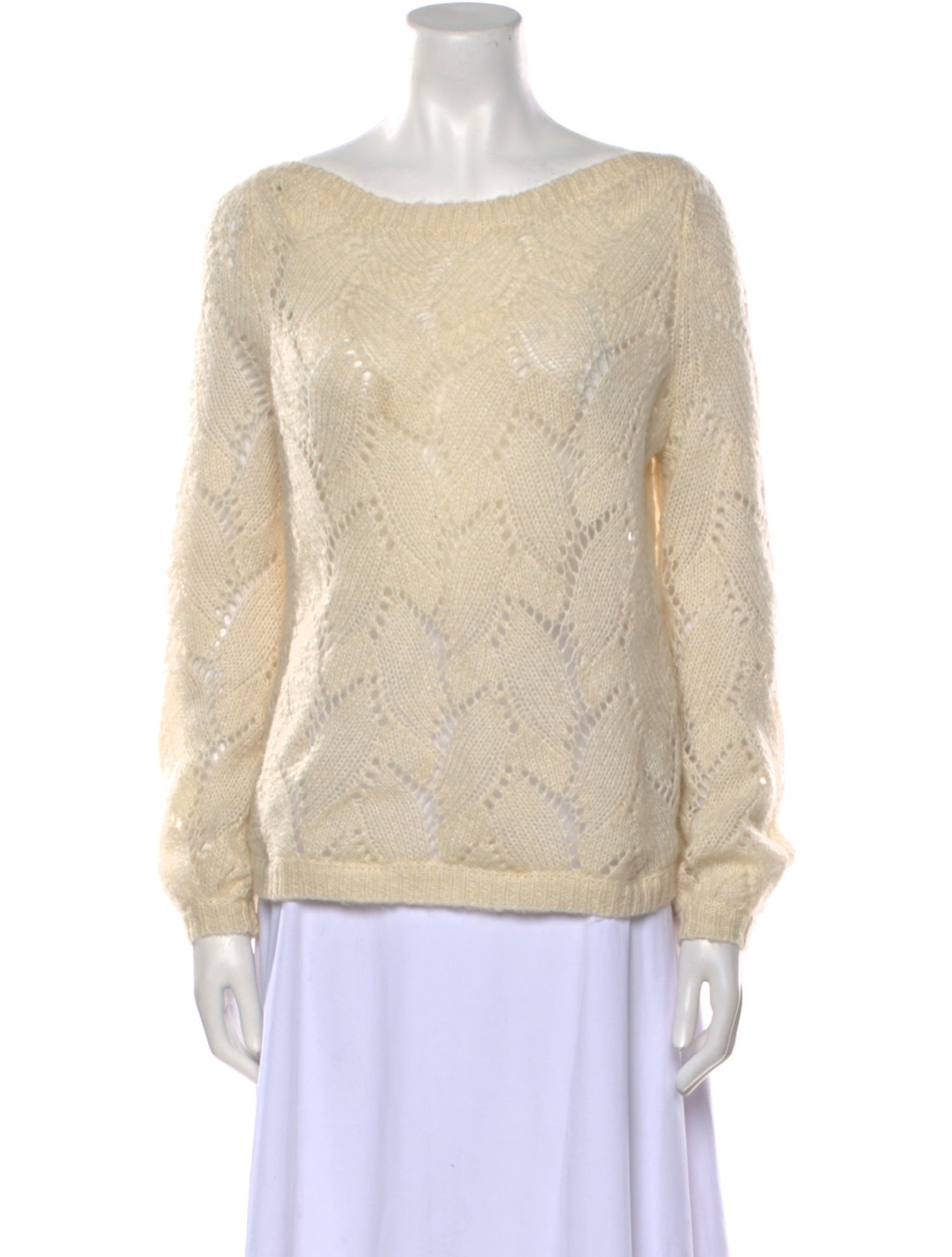 Sézane Bateau Neckline Sweater