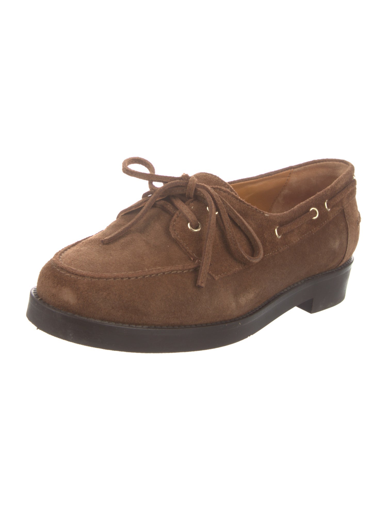 Sézane Suede Moccasins