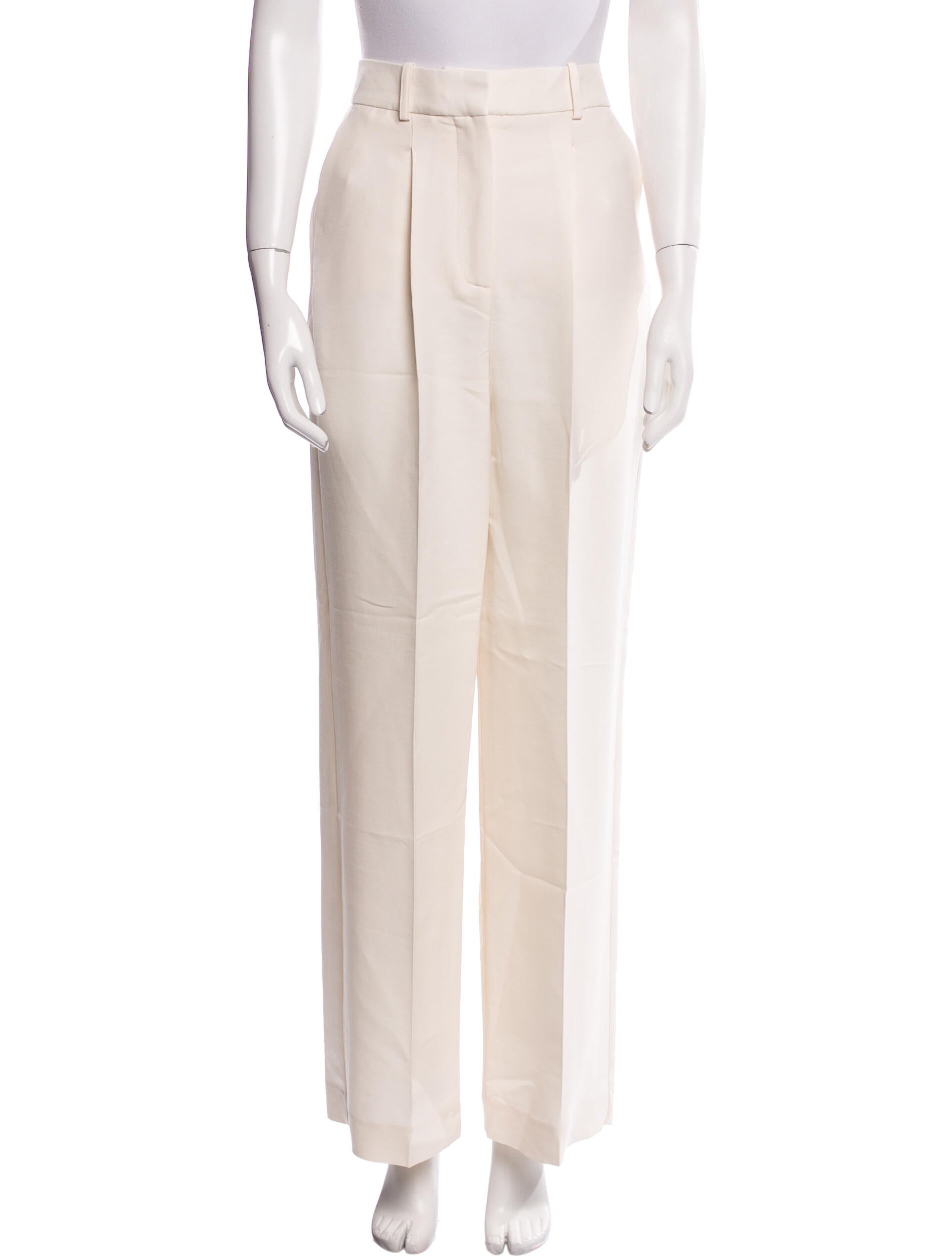 Sézane Virgin Wool Wide Leg Pants