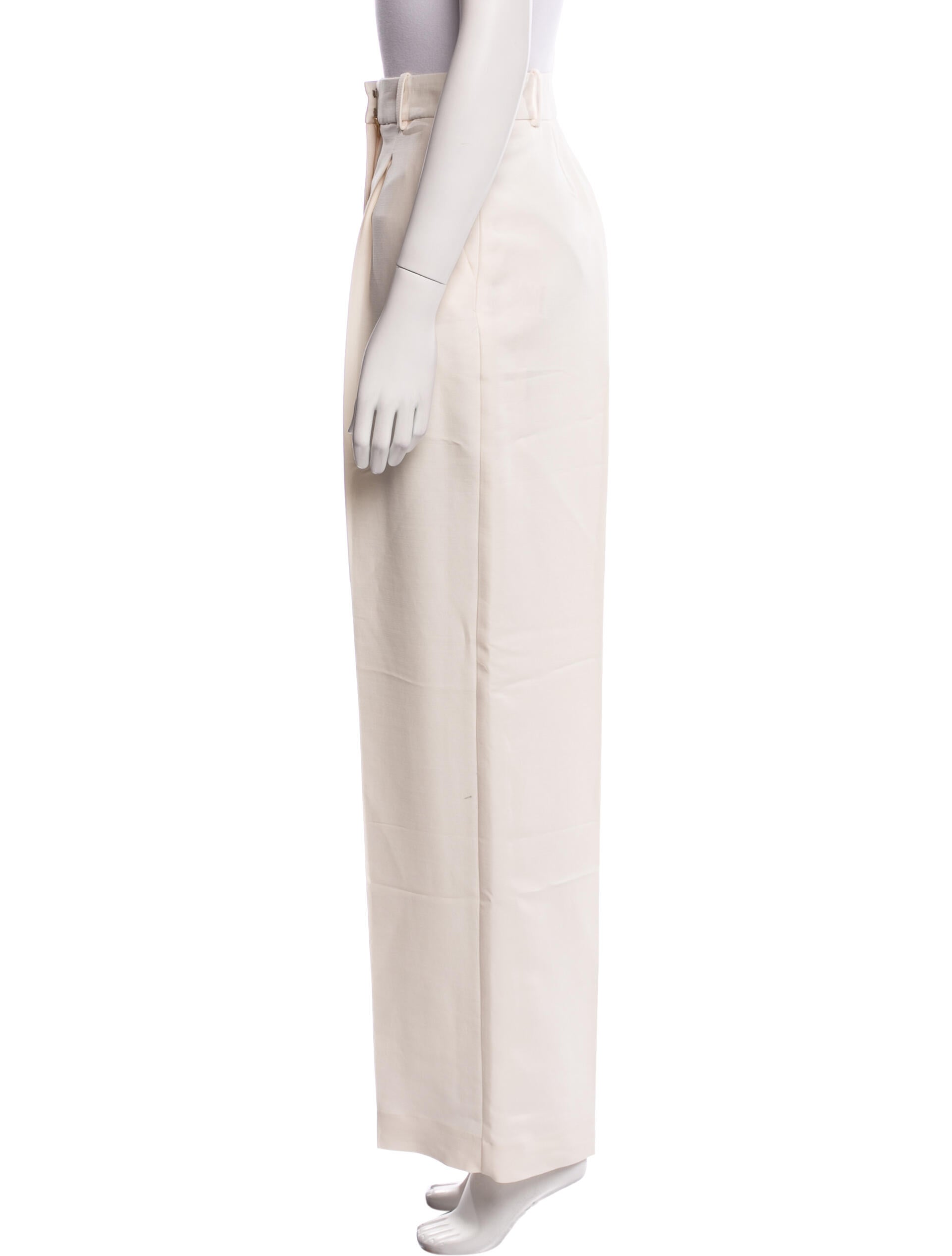Sézane Virgin Wool Wide Leg Pants