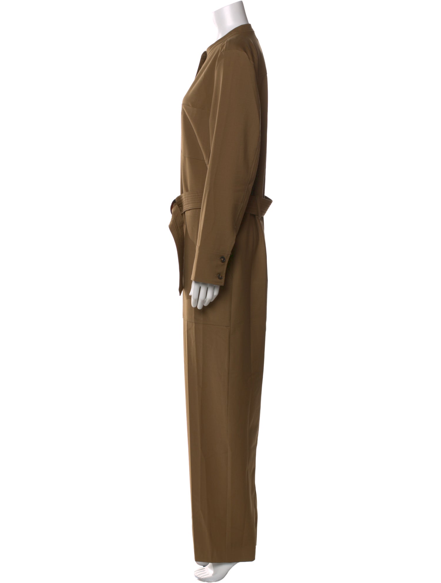 Sézane Wool Crew Neck Jumpsuit